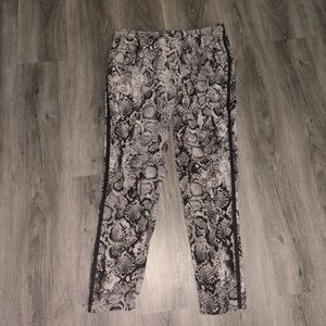 BCBG Maxazria — Snakeskin Print Pants